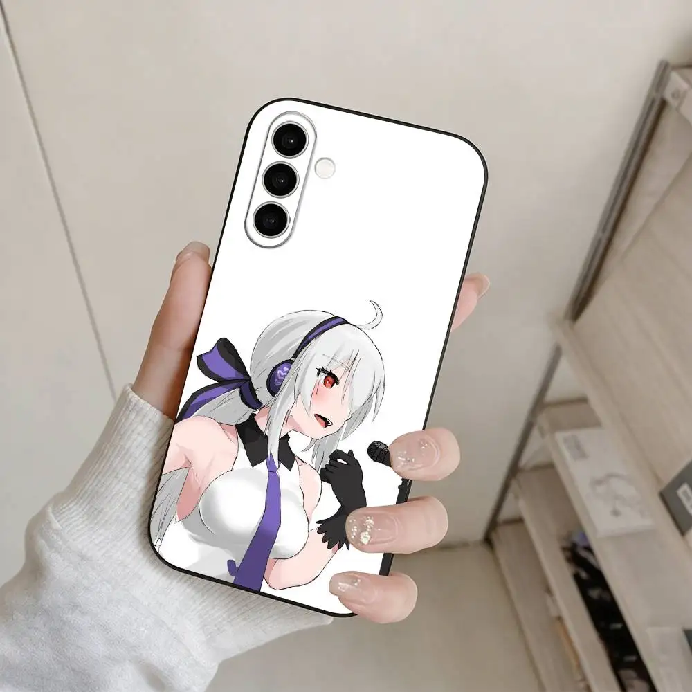 Чехол для телефона Virtual Singer Y-Yowane Haku для Samsung Galaxy A73, A72, A71, A70, A53, A52, A51 и других моделей, мягкий черный чехол (art.: 3920db676ea2e) - 3920db676ea2e