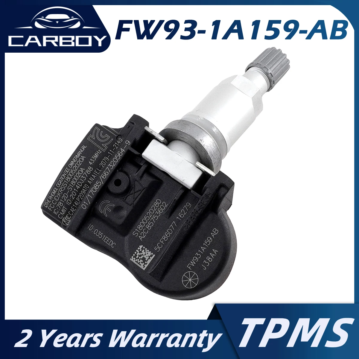 Флуоресцентный датчик TPMS для Jaguar F-Type XE XF XJ Land Rover LR3 Defender Discovery Sport Range Rover Evoque Sport LR066378