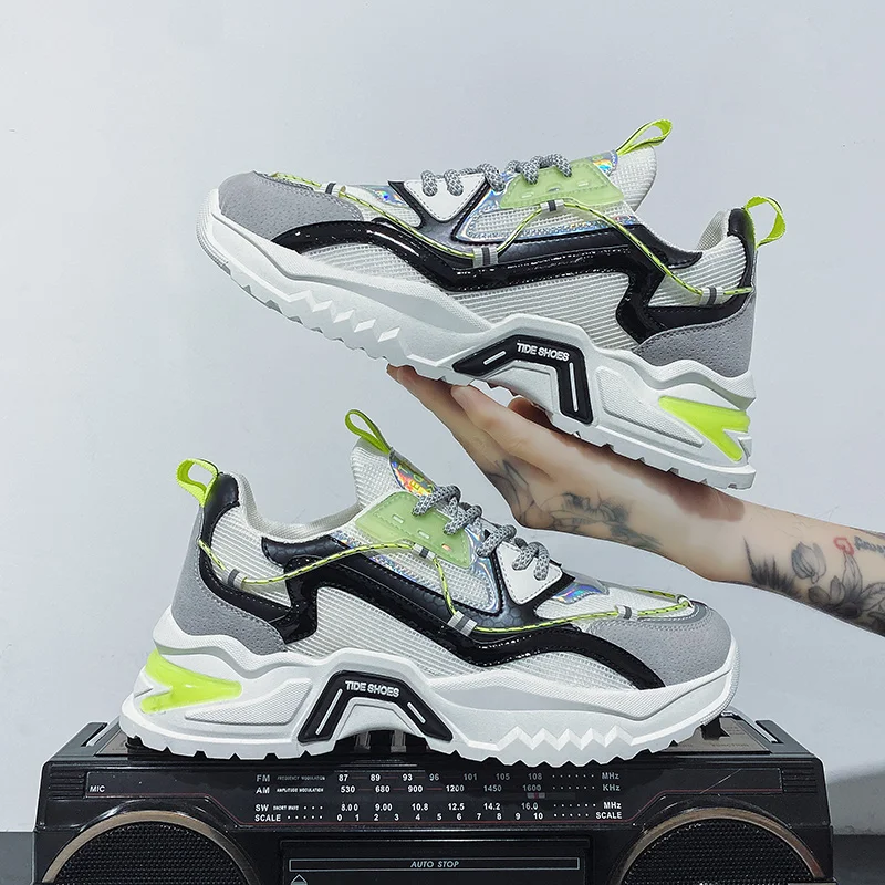 Spring Fall Men Sneakers Summer Mesh Jogging Shoes Light Comfortable Casual Tennis Shoes Men Running Shoes Tenis Masculino