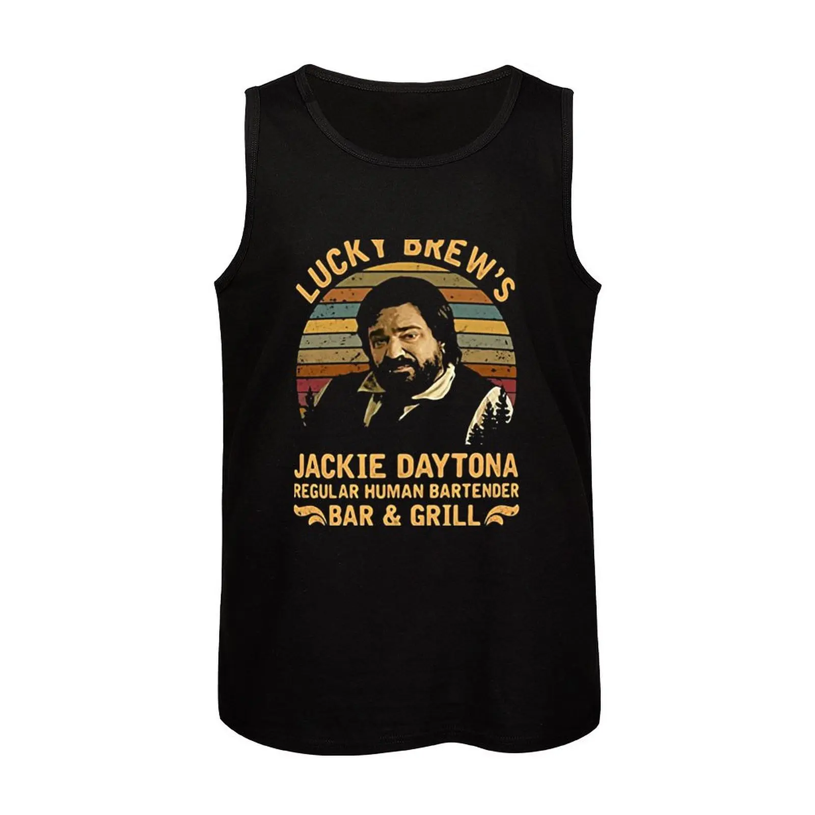 Lucky Brew&ampx27s Jackie Daytona обычный человеческий бармен мы сделаем в тене майка Essential Co