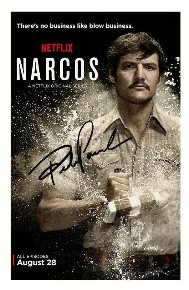 

Художественный постер Pedro Pascal - Narcos