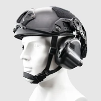 m31h mod3 military tactical headphones electronic noise cancelling shooting earmuffs arc helmet rails with aux input nrr22