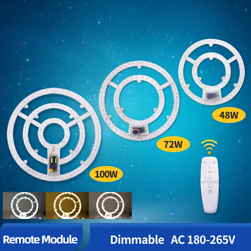 Светодиодный потолочный светильник OK-B кольцевая панель сменная светодиодная
