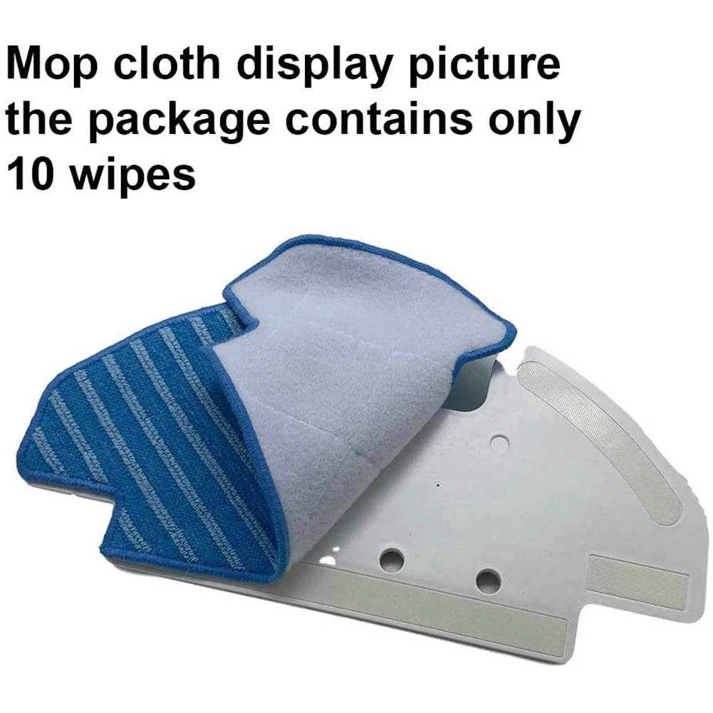 10 шт. тканевые накладки для швабры Samsung Powerbot-E VR05R5050WK запасные части пылесоса