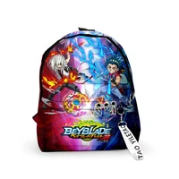 beyblade burst evolution backpacks for kids cartoon printed school bags boys girls primary schoolbag students backpacks gifts