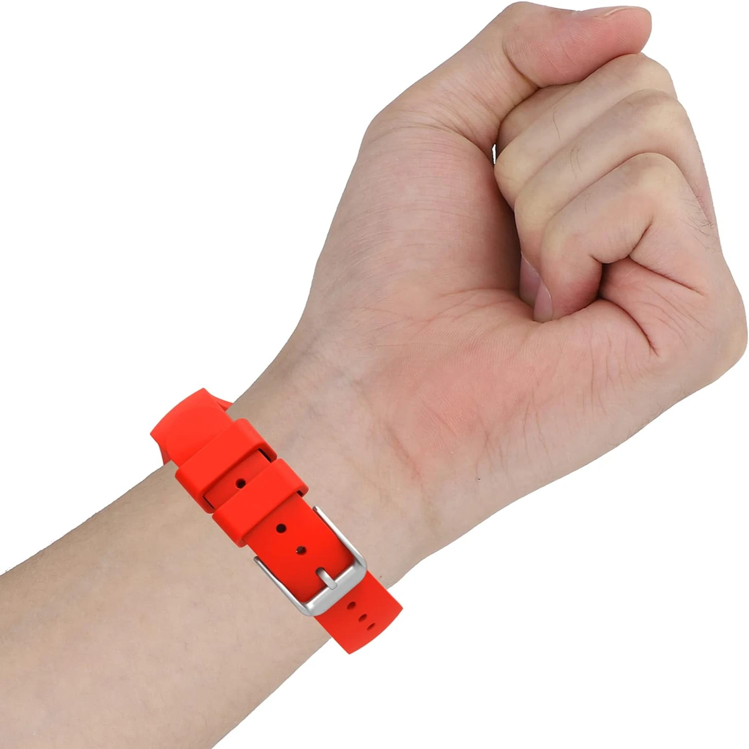 Поднимите свой стиль со стильным и прочным набором из 8 силиконовых ремешков zy