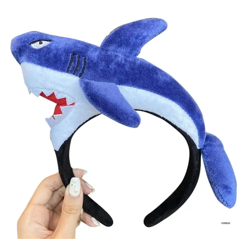 

Funny Headband Shark Headband Cartoon Headband Animal Headband Animal Hair Hoop