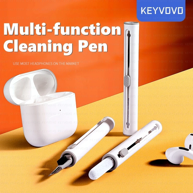 

Bluetooth Earphones Cleaning Tool for Airpods Pro 3 2 1 Durable Earbuds Case Cleaner Kit Clean Brush Pen for Xiaomi Airdots 3Pro
