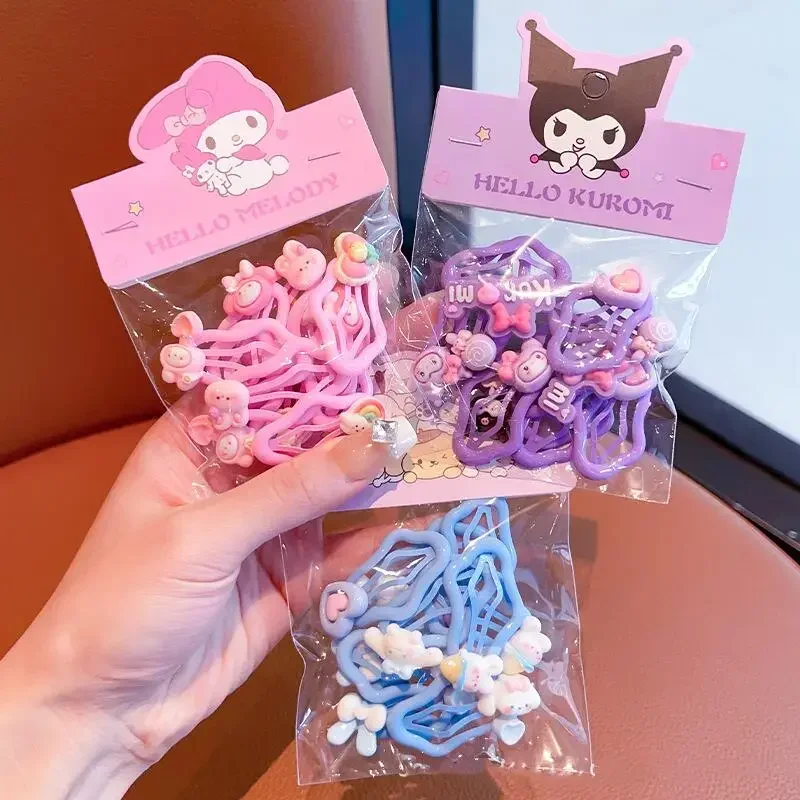 10 шт. шпильки для волос в виде героев мультфильмов