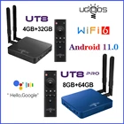 ТВ-приставка UGOOS UT8 PRO на Android 1000, 8 + 64 ГБ, Мбитс, Wi-Fi