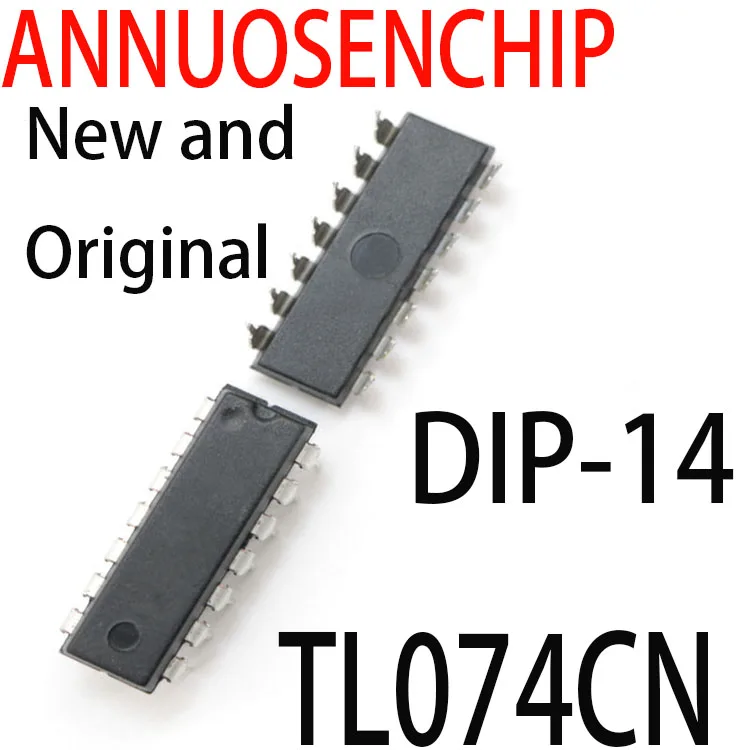

100 шт. Новый и оригинальный DIP14 TL074 DIP Бесплатная доставка TL074CN