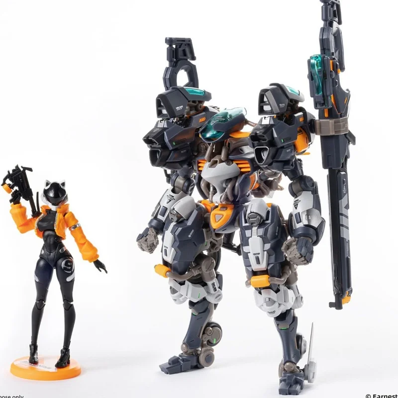 Робот Butld Rb-14 масштаб 1/12 автономный женский солдат Гуочуан модель полный набор 6