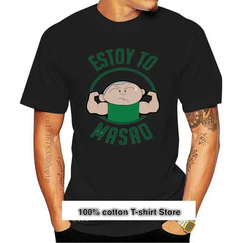 

Nueva camiseta de Crayon Sinchan Anime Masao Estoy To Masao para hombre