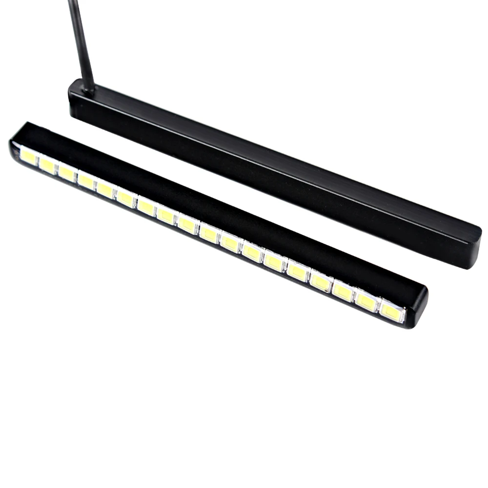 Универсальные DRL Автомобильные Стайлинг Дневные Ходовые Огни DC 12 В 18 Светодиодов