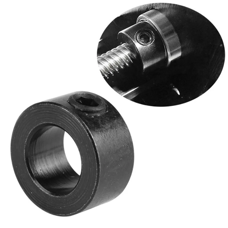 

4PCS 8MM Shaft Lock Collar Stainless Steel T8 Lead Screw Lock Ring Block Isolation Column for Openbuilds 3D Printer Parts