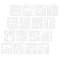 drawing painting stencils valentine day stencil love templates heart wedding templatehollow scrapbooking