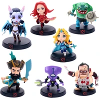 7pcsset wow dota 2 game figure kunkka lina pudge queen tidehunter cm fv pvc action figures collection dota2 toys