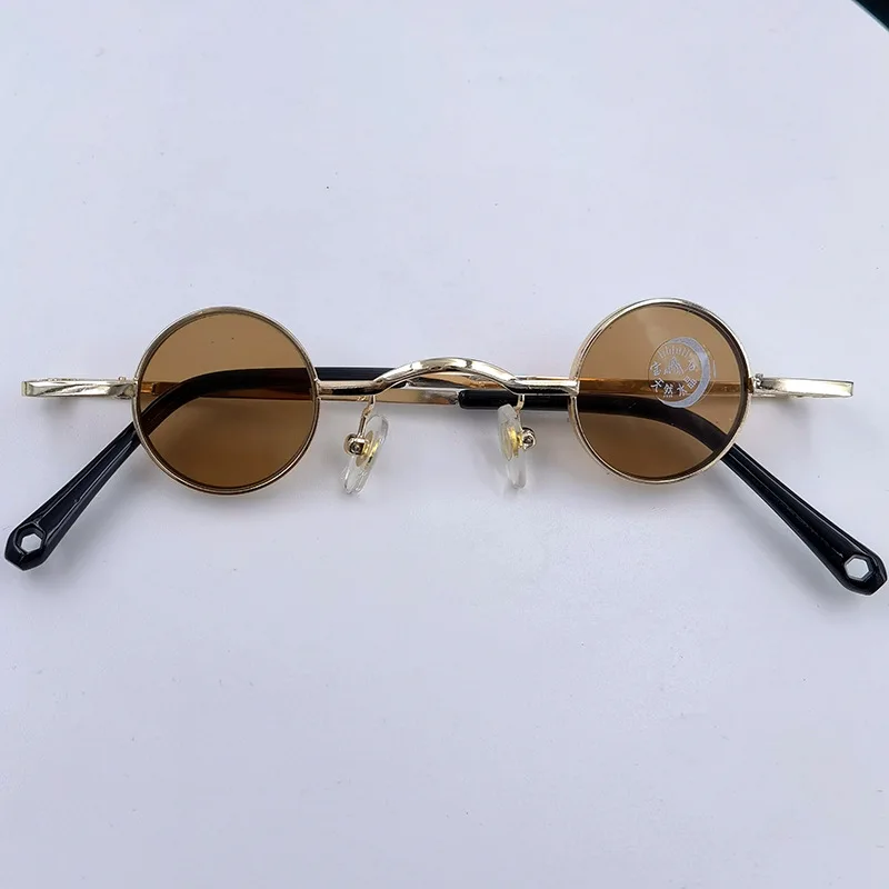 Солнцезащитные очки с хрустальным камнем мужские стеклянные без оправы