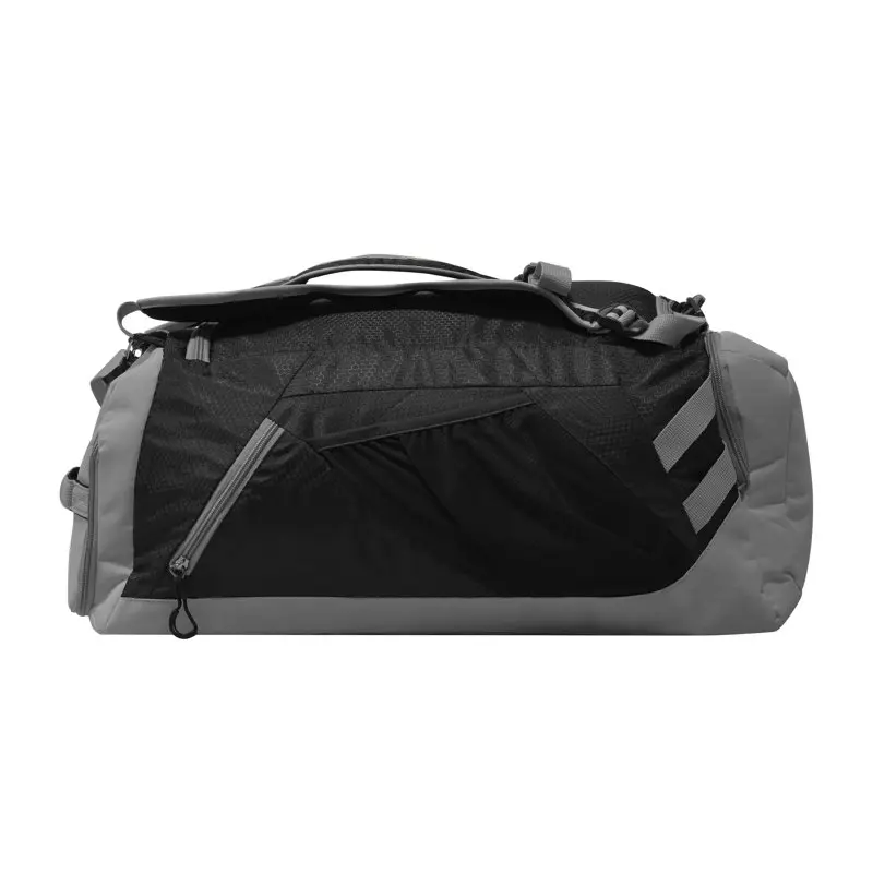 Olympia International SD-2900-BK Plus GY 22 in. Blitz Gym Duffel with Backpack Straps, Black & Gray