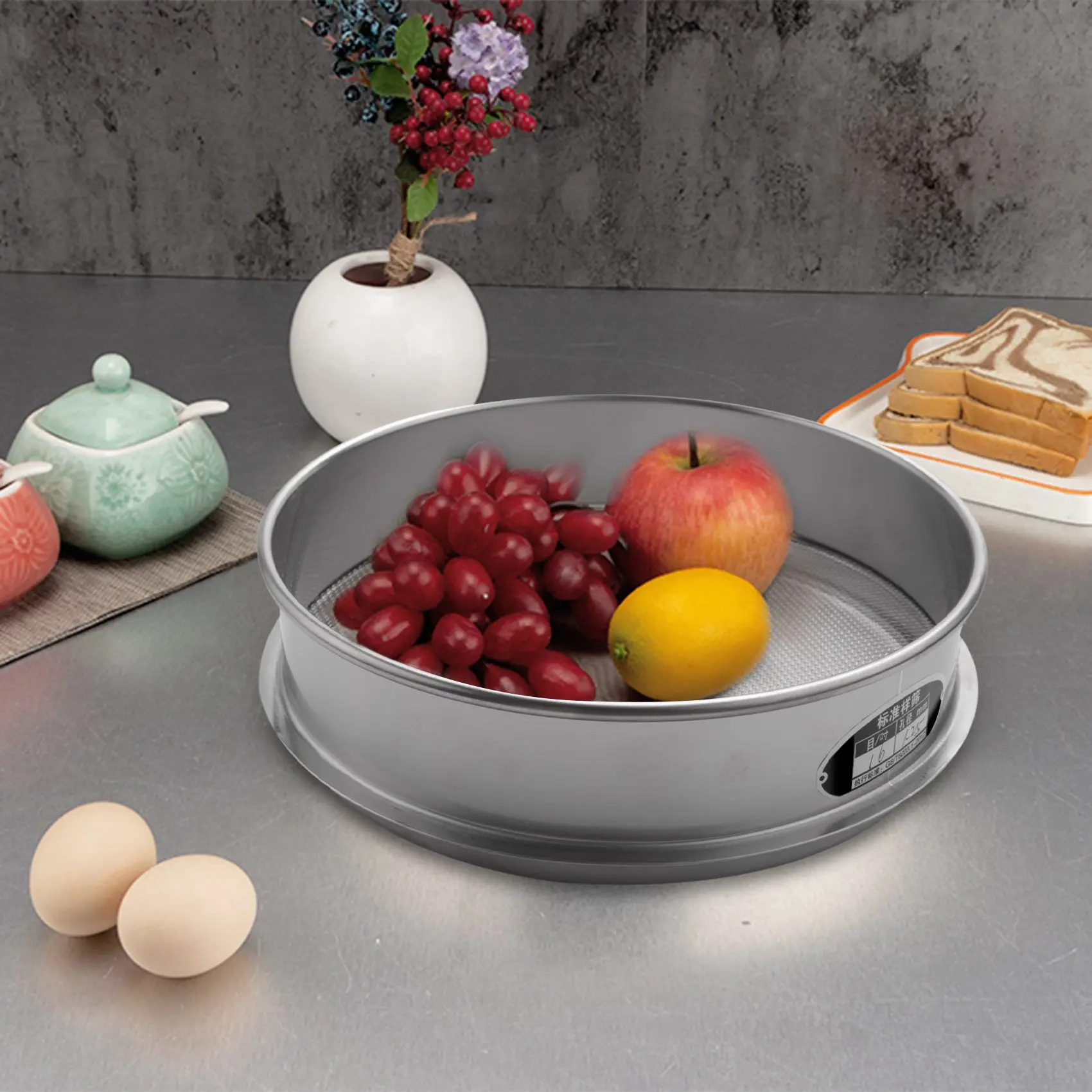 Сверхмощное садовое сито сетка для просеивания почвы лоток компостных семян