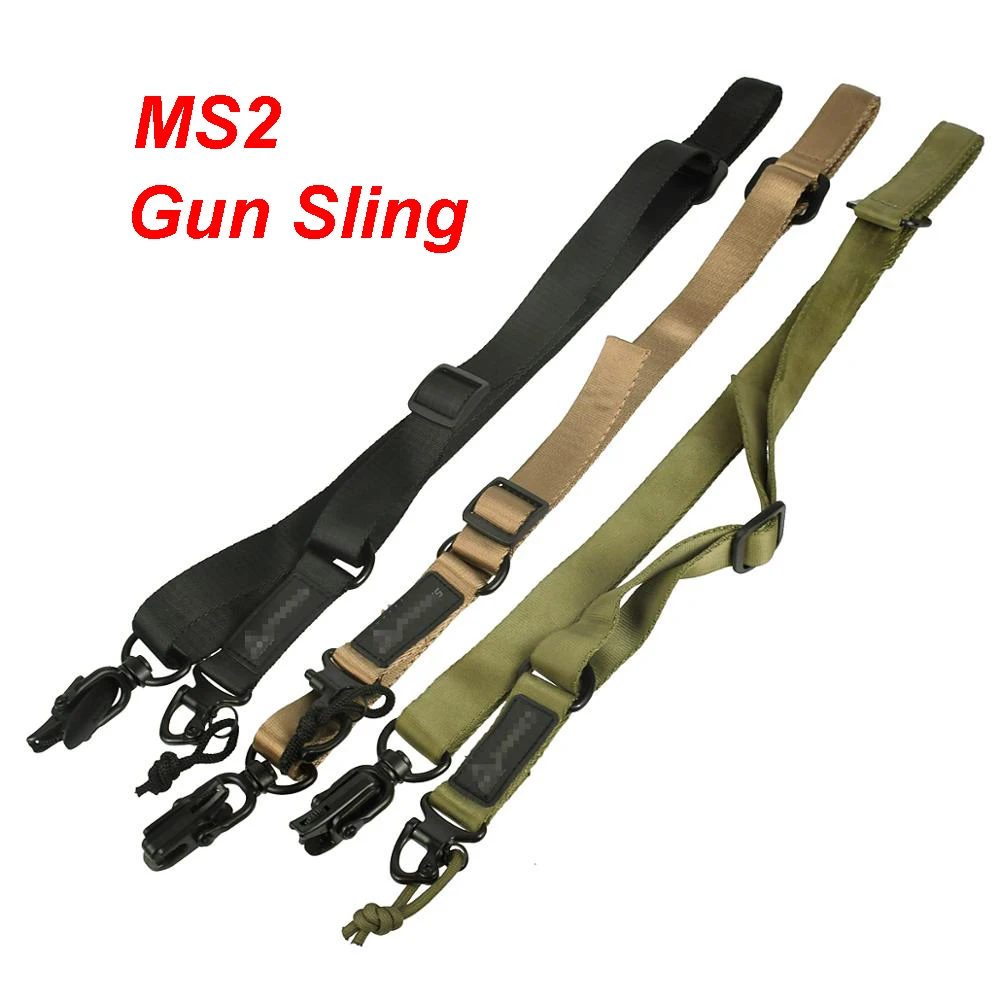 Tactical MS2 Sling Bungee Belt Strap Military For Shotgun Rifle AR15 M4 Ruger 10/22 Hunting MS2 Gun Sling Rope