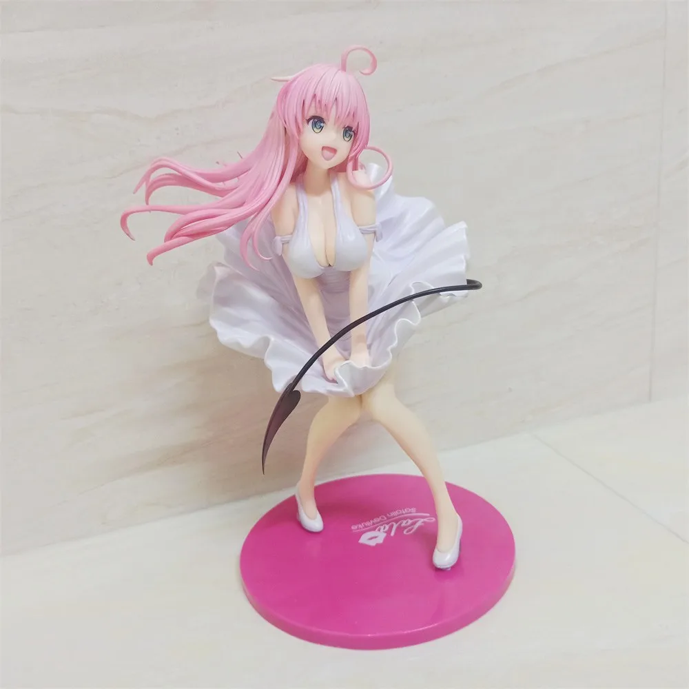 

Anime To Love Ru LaLa Satalin Deviluke Dress PVC Action Figure Collectible Model Doll Toy 24cm
