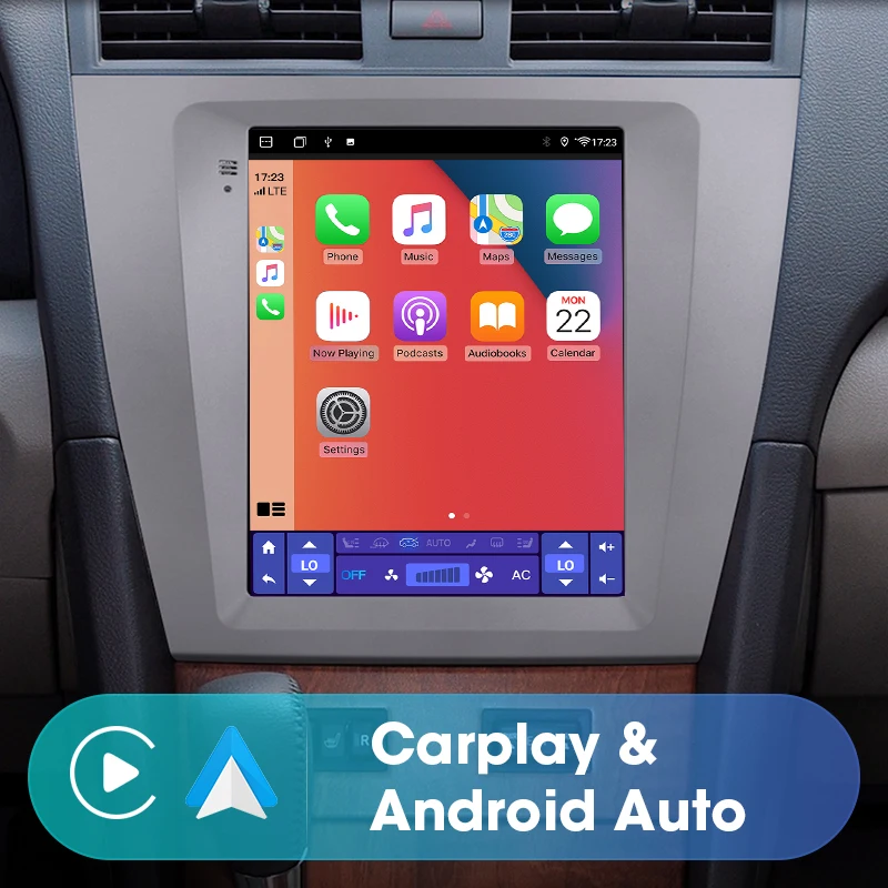 Vtopek 2Din для Toyota Camry 7 XV 40 50 2006-2011 Android 11 автомобильное Стерео Радио мультимедийный