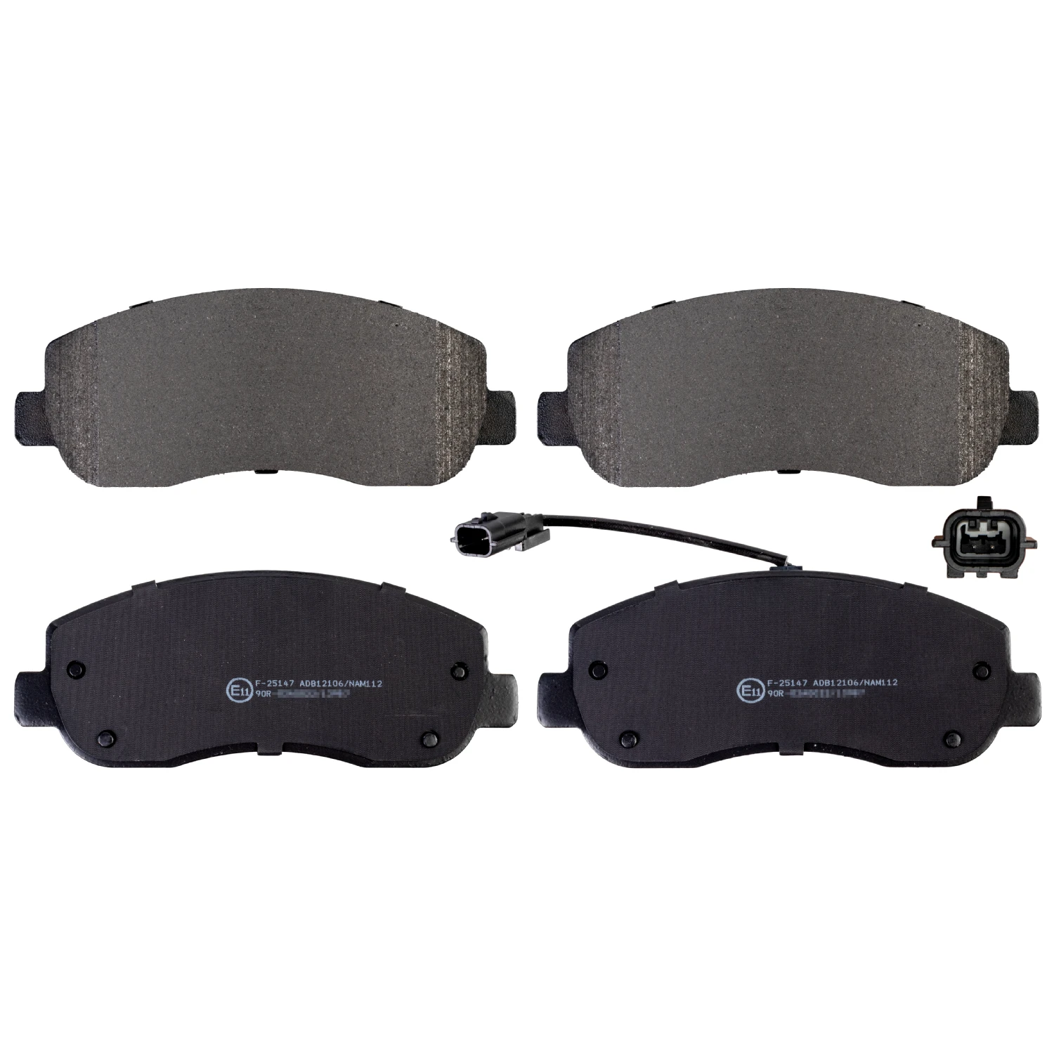 

Ten brake pad MASTER III for ADN142156. MOVANO B. MOVANO II. NV400