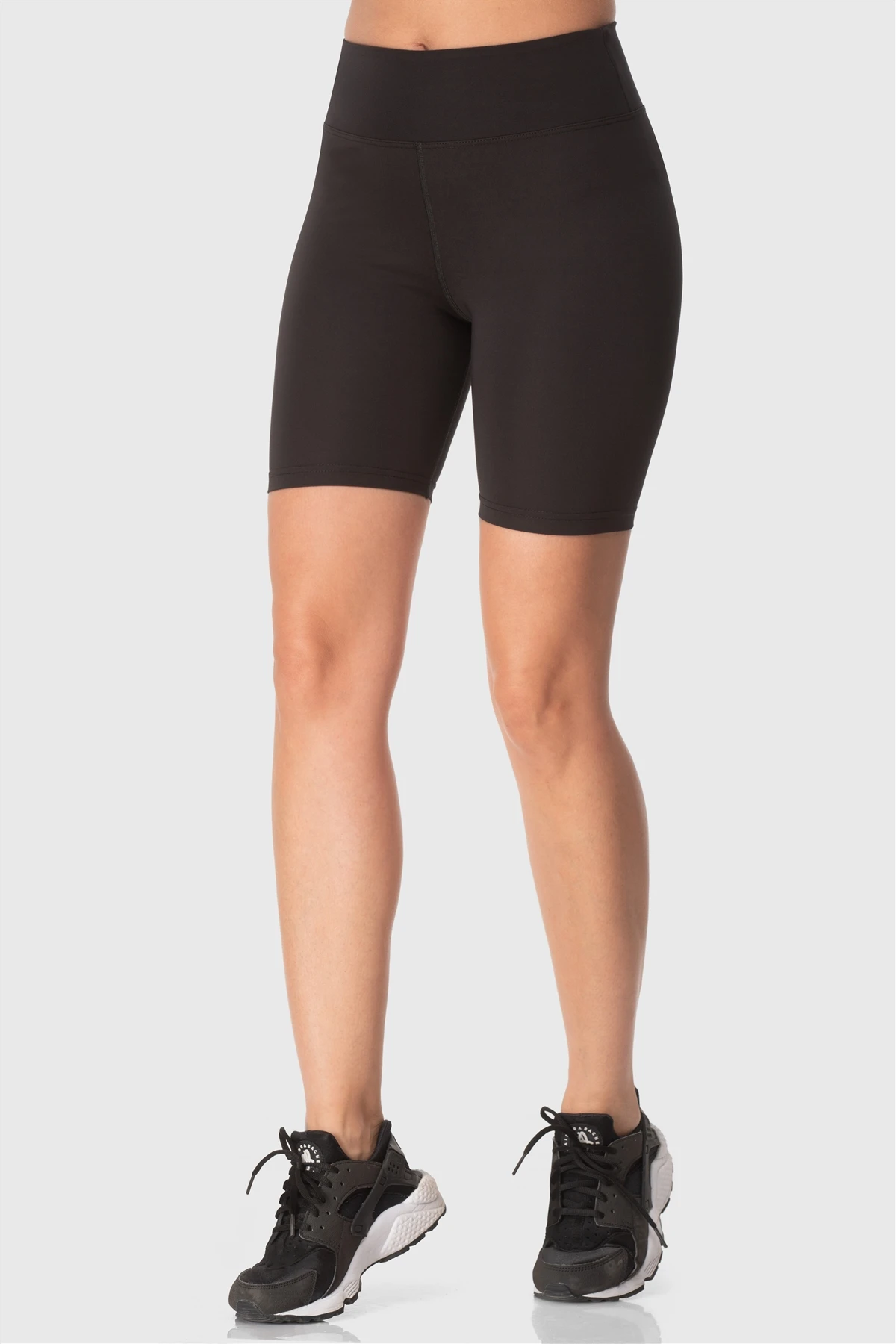 Superstacy Above Knee Sports Leggings Black