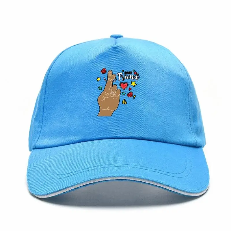

Best Friend Best Friend Bill Hat Cotton Gift Pattern New Style Summer Style Snapback Leisure Character Bill Hats