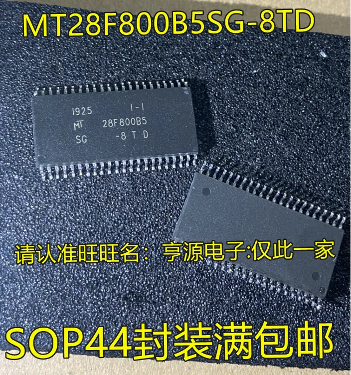 

5 шт., оригинальная новая флэш-память MT28F800B5 SOP44