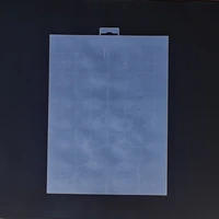 1pc 14ct transparent plastic canvas fabric cross stitch ornaments 28x21cm for diy handmade needlework