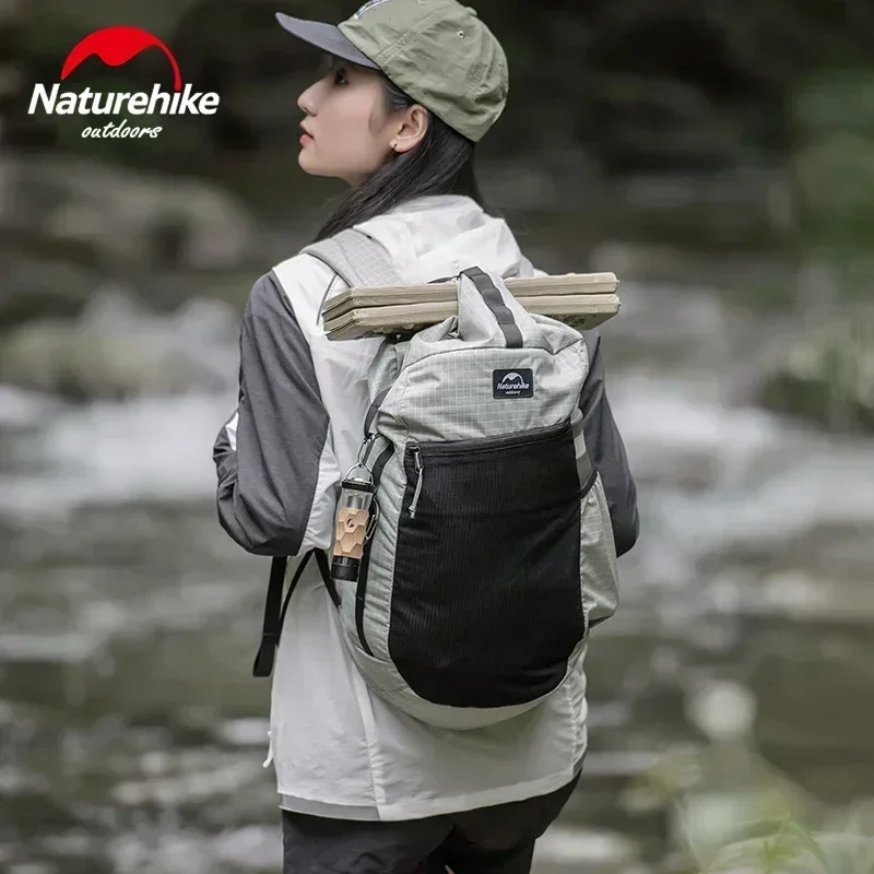 Рюкзак Naturehike 20 л складной ультралегкий рюкзак для рыбалки Треккинговый мужской