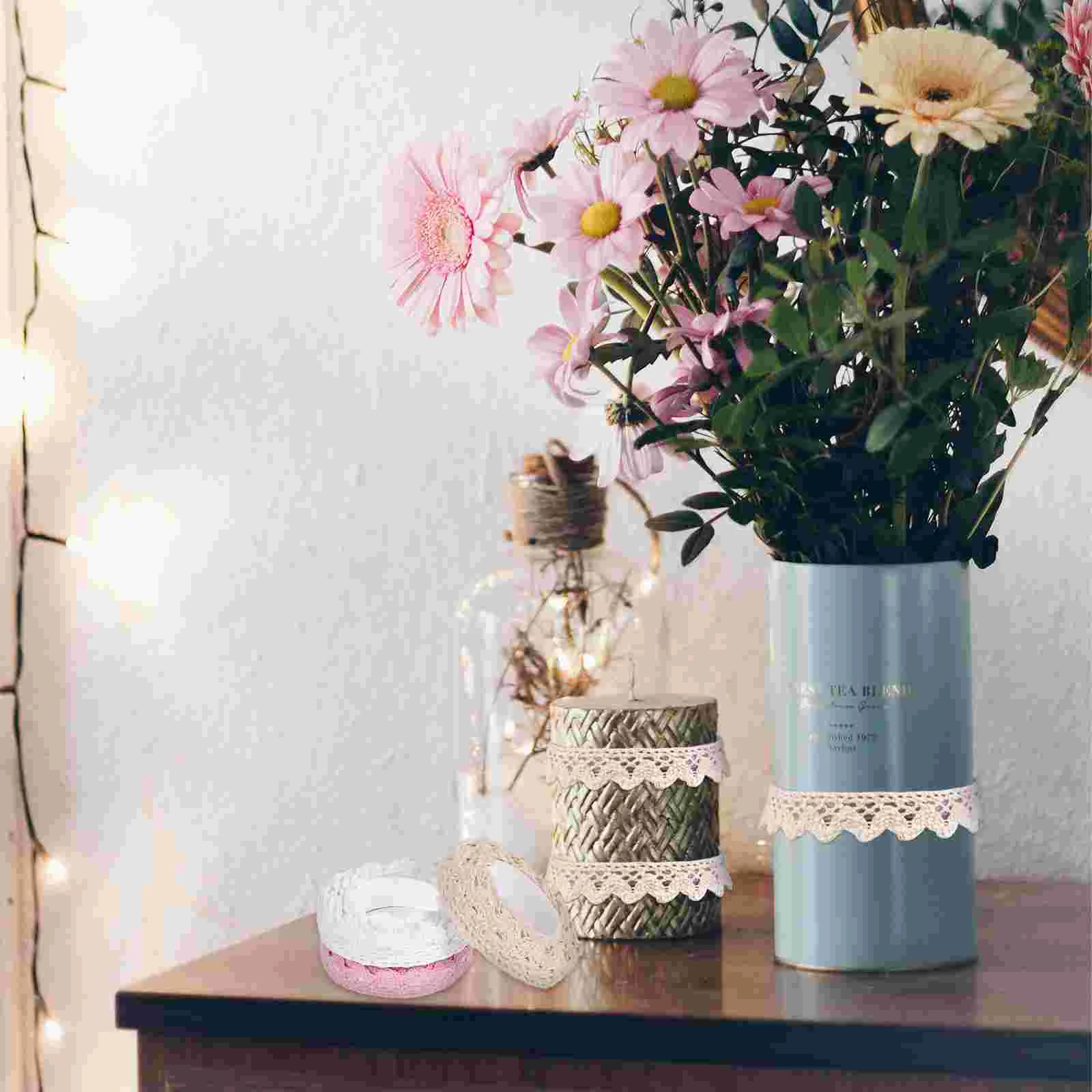 3 рулона кружевной ленты в стиле бохо самоклеящаяся лента для свадебного декора