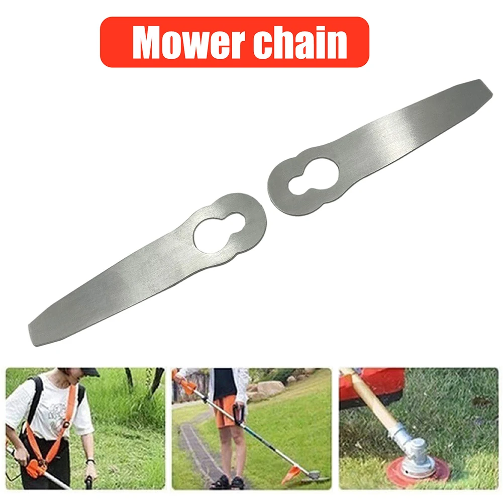 

2/3Pcs Replacement Blades Stainless Steel Grass Cutter Repair Accessories Trimmer Lawn Mower Blades for Stihl Polycut 2-2 FSA 45