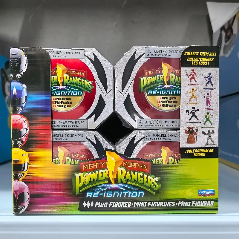 Фото Игровые фигурки Playmates POWER RANGERS Re-ignition: мини-фигурки, куклы, игрушки в слепых коробках, коллекционные модели, украшения, подарки №1