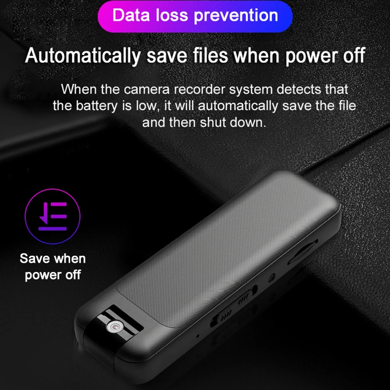 Мини-камера ночного видения маленькая Беспроводная полицейская камера для тела