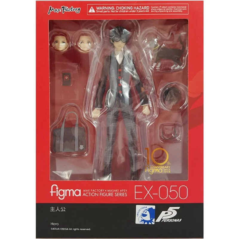 

Женская Оригинальная фигурка MF Maxfactory Figma050 Joker Persona 5 P5, аниме-фигурка, коллекционная экшн-игрушка