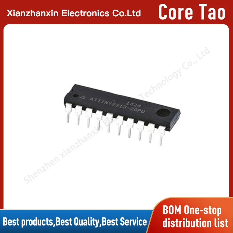 Микроконтроллер 1 ~ 10 шт./лот ATTINY2313A-PU DIP-20 ATTINY2313A