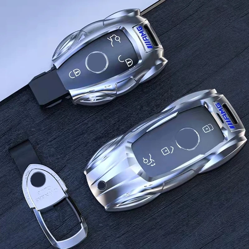 Чехол для автомобильного ключа Mercedes-Benz чехол из цинкового сплава класса C E S GLA GLC