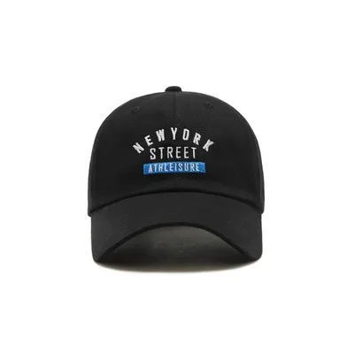 

Outdoor travel cap female letter embroidered soft top baseball cap shows small face and street hip-hop style
