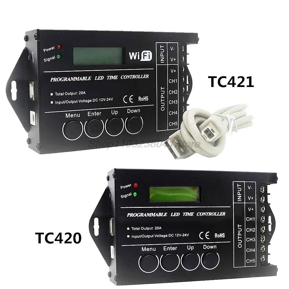 Программируемый светодиодный контроллер времени TC420SJ TC421SJ NL502 TC421