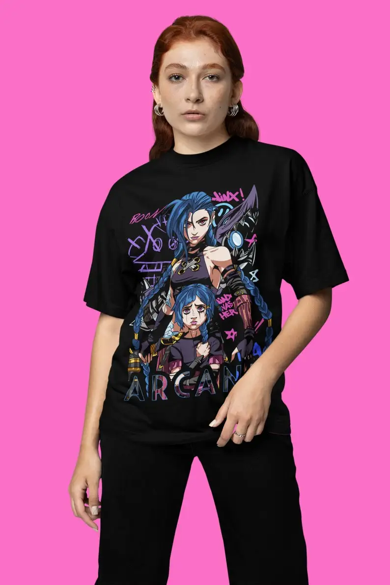 Футболка унисекс Jinx Arcane