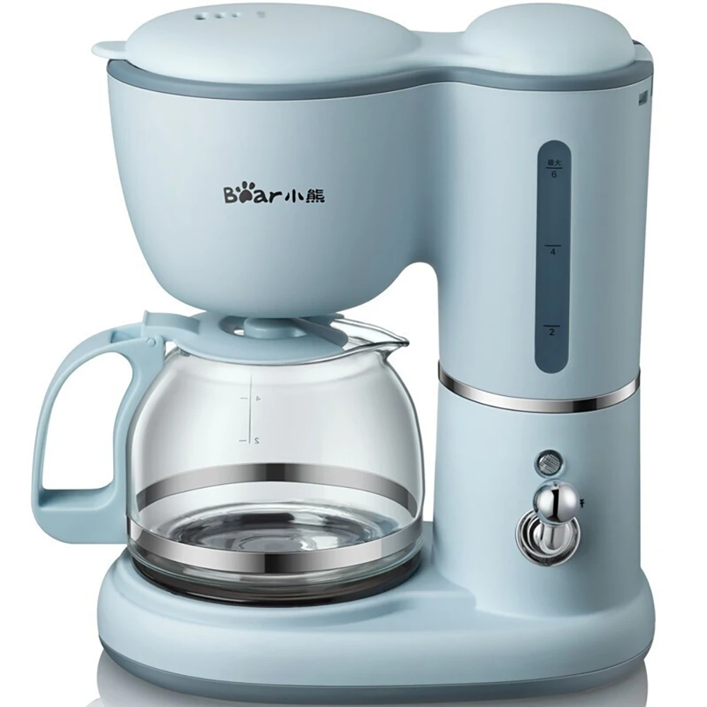 

220V Espresso coffee machine Drip coffee maker 600ml Teapot Glass Bottle Powder Drip Proof Filter Insulated Teapot