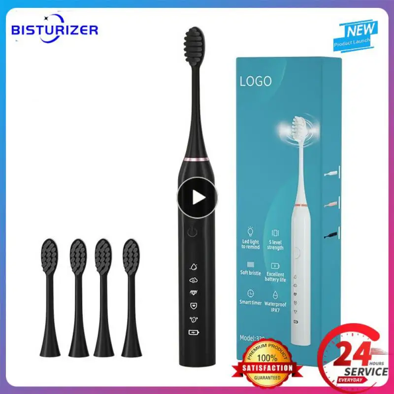 

Electric Toothbrush Household Ipx7 Waterproof Smart Tooth Brush Soft Care Type Toothbrushes Personal Protective Appliances