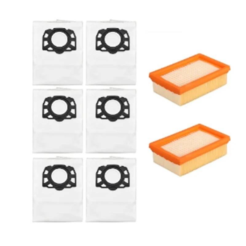 

Подходит для пылесоса Karcher NT20/30/38WD4WD5WD6, фильтр для влажной и сухой уборки, пылесборник, Сменные запасные части, аксессуары