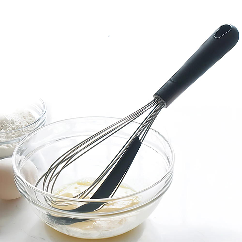 

Kitchen Accessories304 Stainless Steel Whisk Manual Hand Mixer self turning stirrer egg tools beater whisker