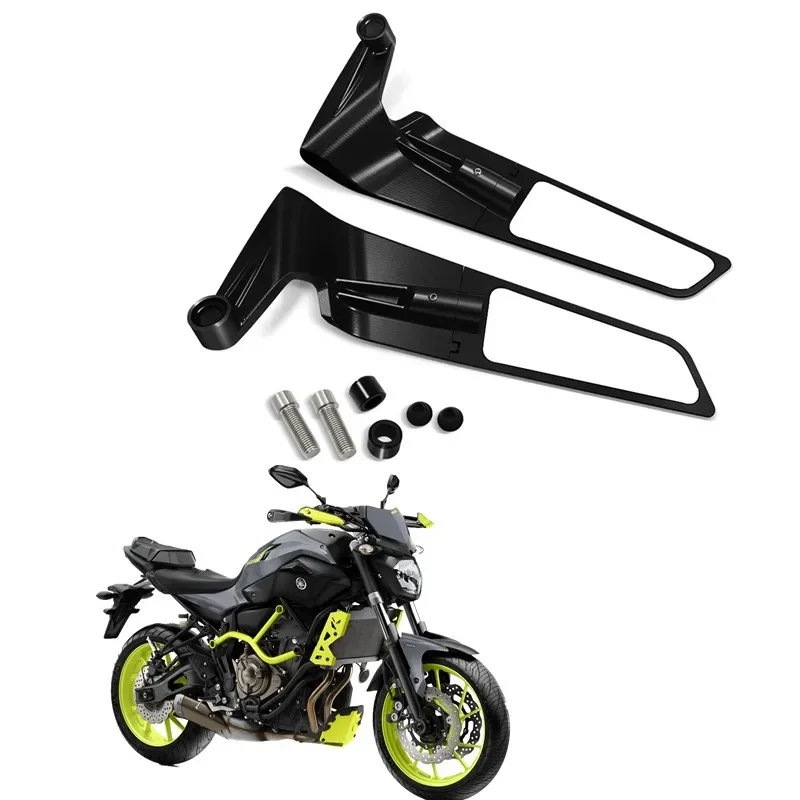 Аксессуары для мотоциклов MT 07 MT07 09 MT09 SP 10 MT10 зеркал заднего вида с боковым крылом