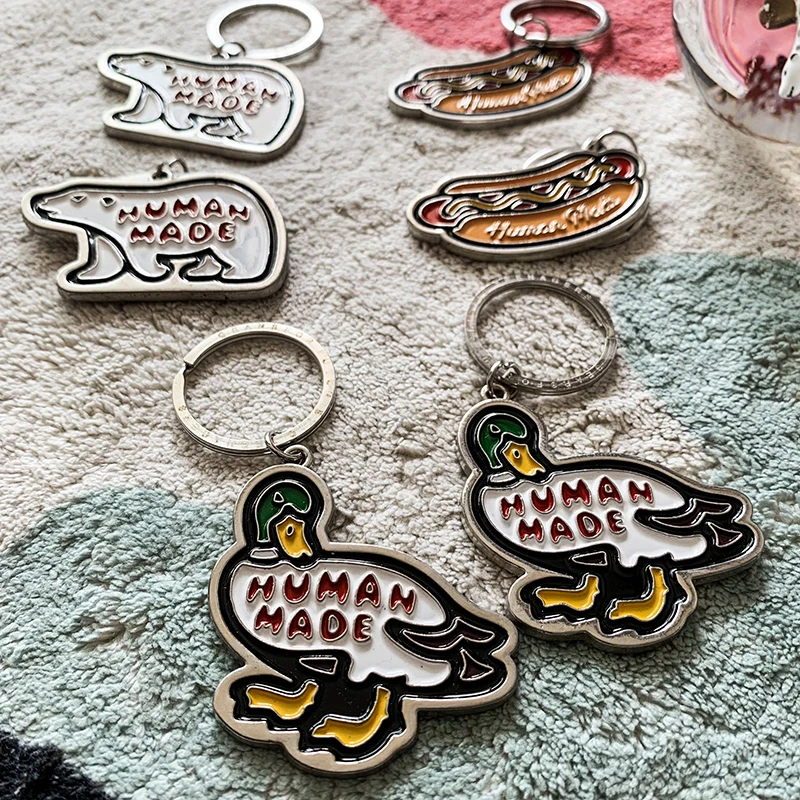 

Human Made Wild Duck T Shirt Polar Bear HUMAN MADE Hot Dog Keychain Pendant