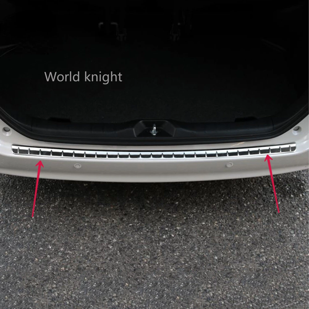 

For TOYOTA VOXY/NOAH R80 2018-2021 Stainless steel rear bumper protection window sill outside trunks decorative plate pedal